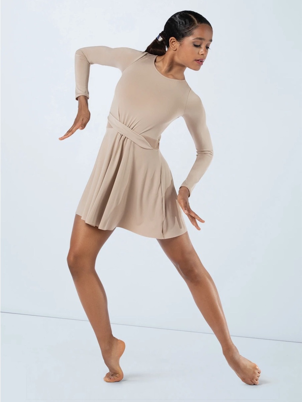 Weissman All I Ask 14348 Dress in Beige